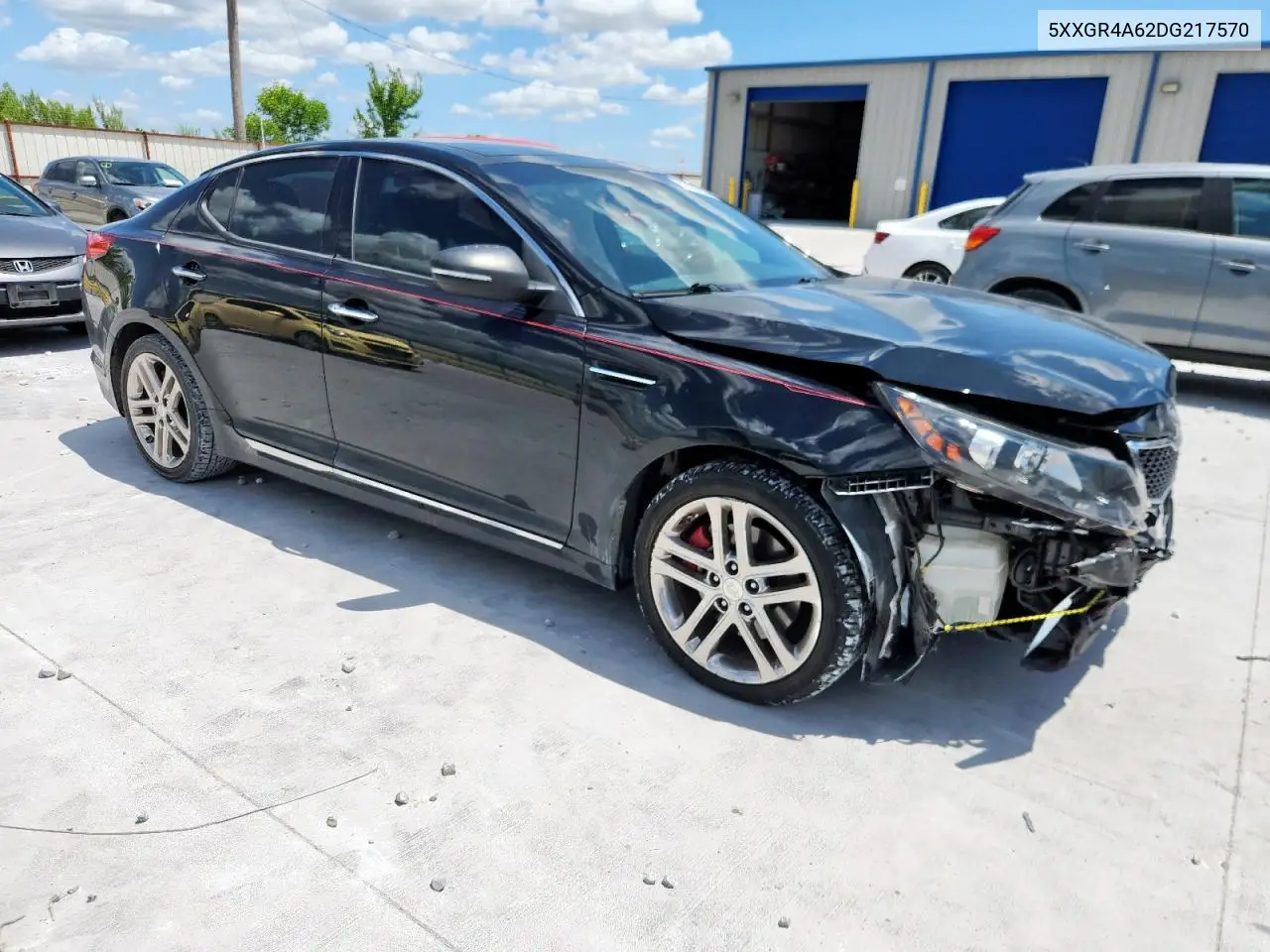 2013 Kia Optima Sx VIN: 5XXGR4A62DG217570 Lot: 62965175