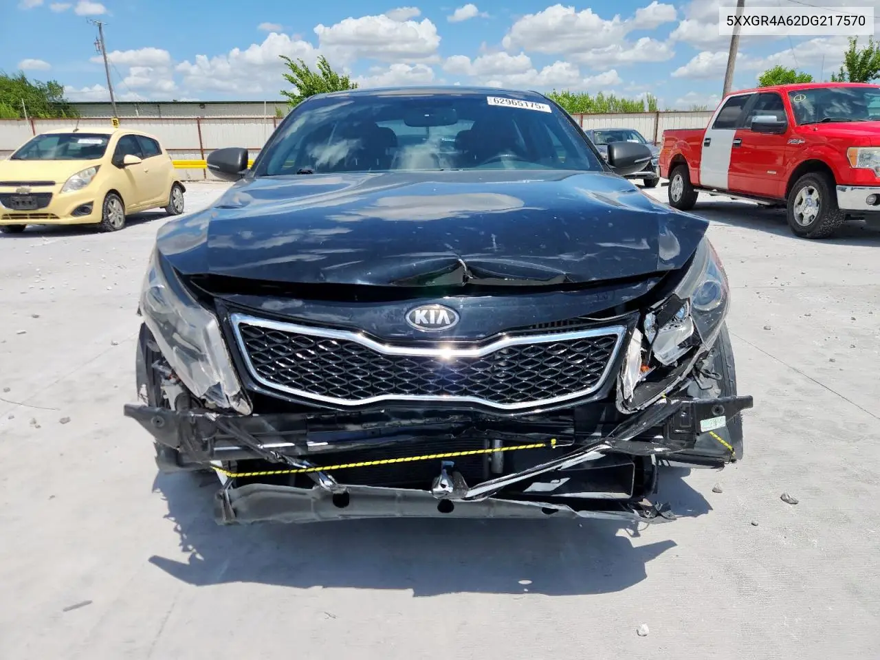 2013 Kia Optima Sx VIN: 5XXGR4A62DG217570 Lot: 62965175