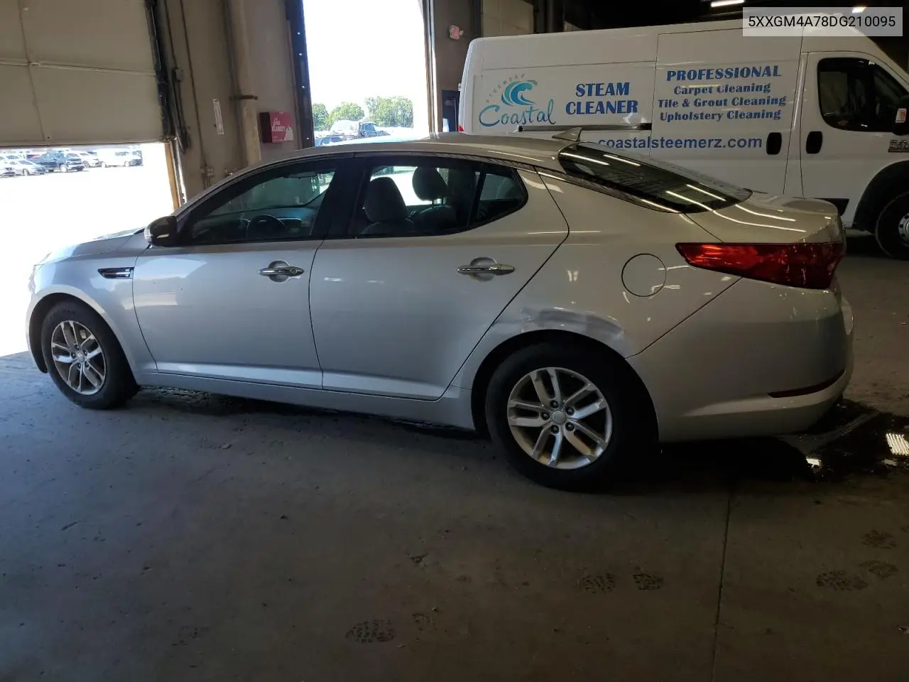 2013 Kia Optima Lx VIN: 5XXGM4A78DG210095 Lot: 62979175