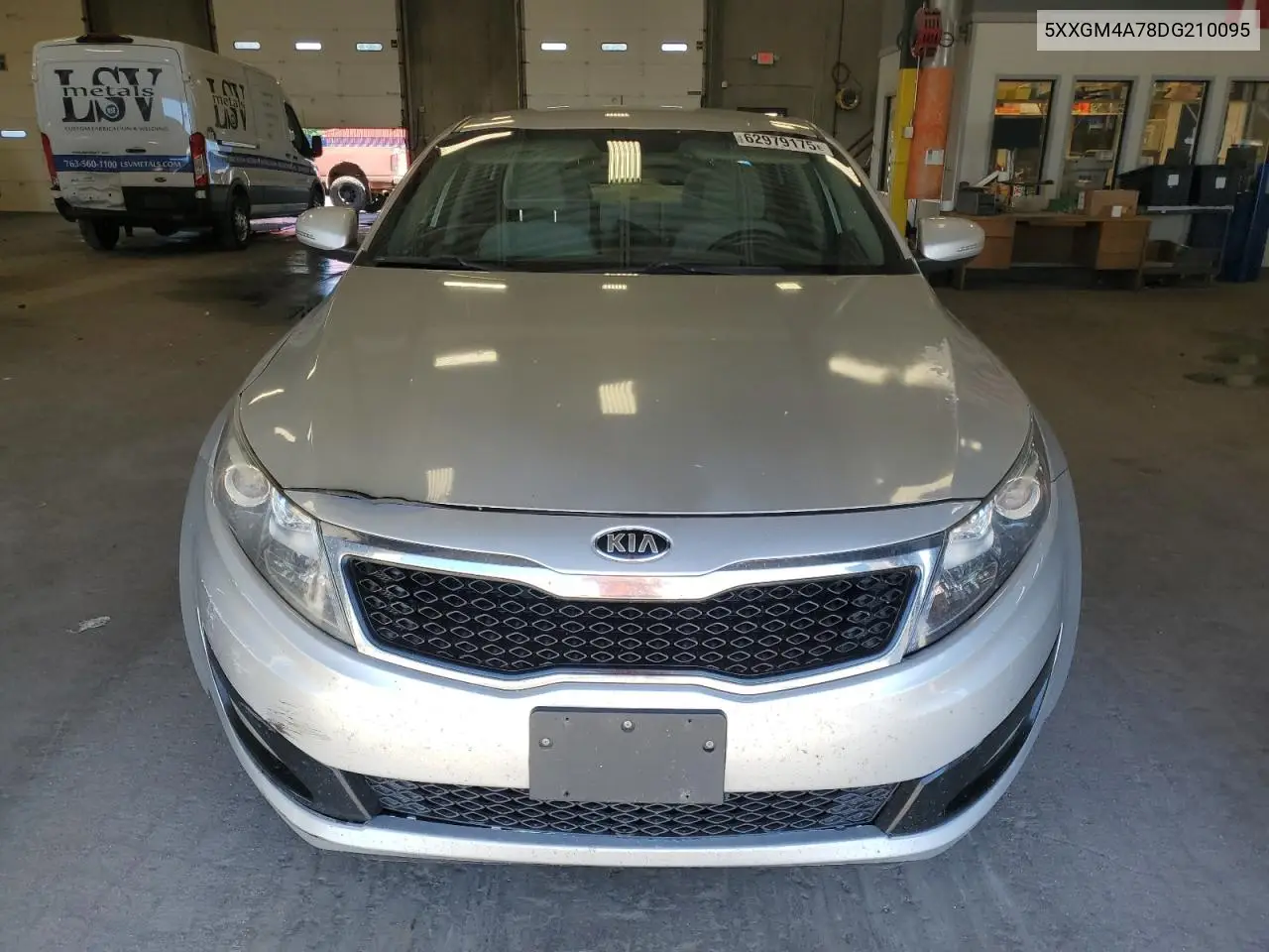 2013 Kia Optima Lx VIN: 5XXGM4A78DG210095 Lot: 62979175