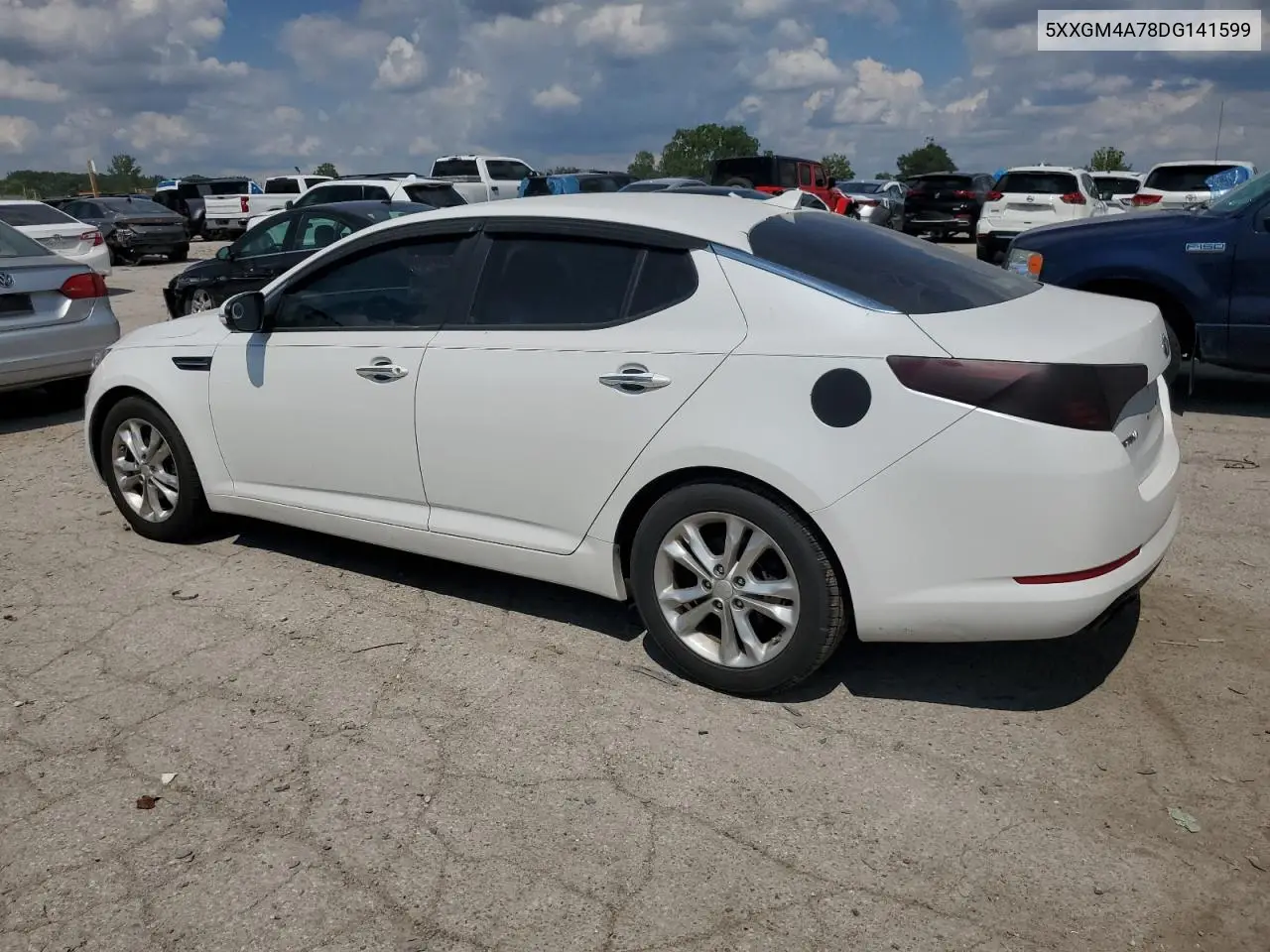 2013 Kia Optima Lx VIN: 5XXGM4A78DG141599 Lot: 63136315