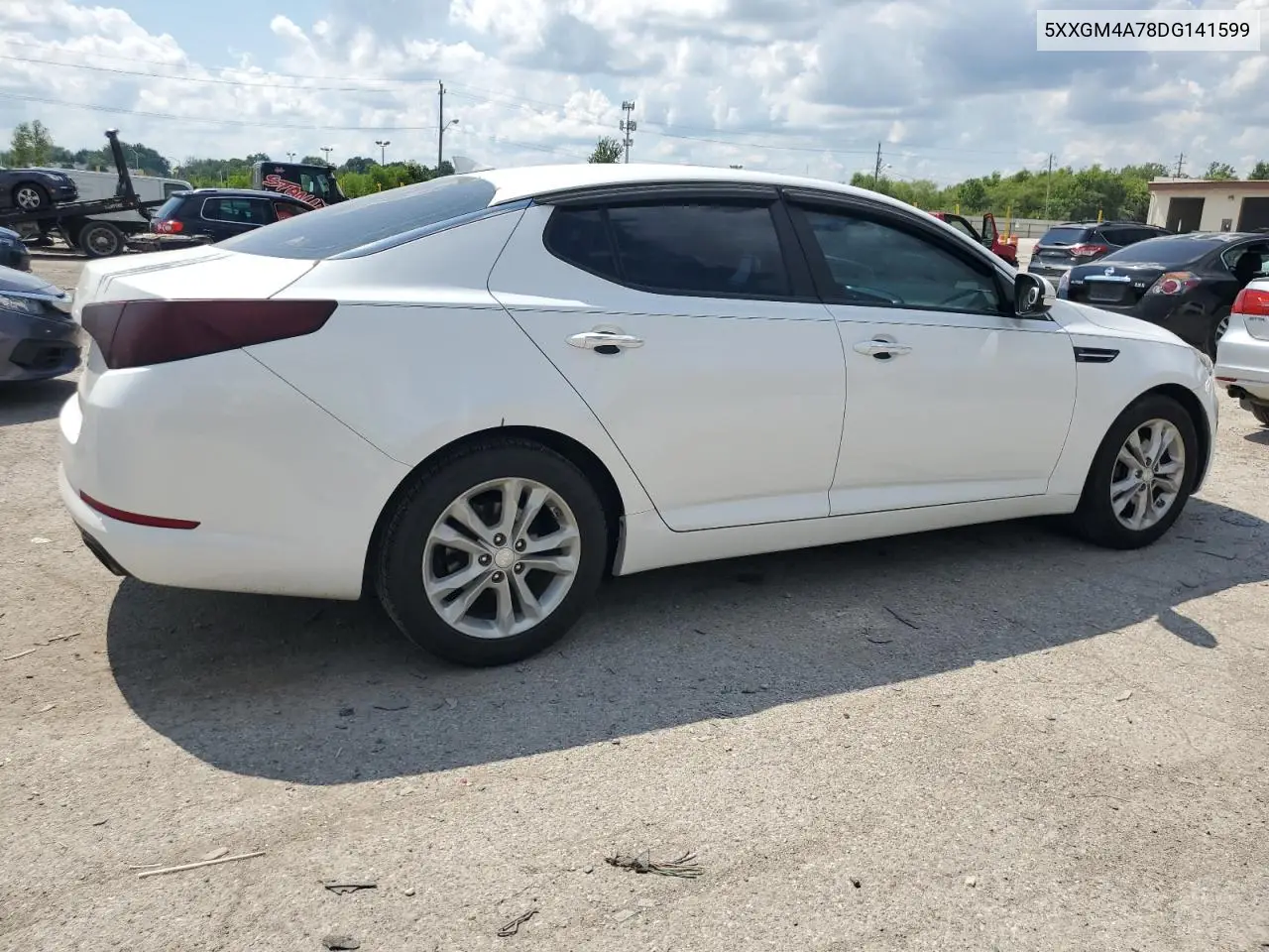 2013 Kia Optima Lx VIN: 5XXGM4A78DG141599 Lot: 63136315