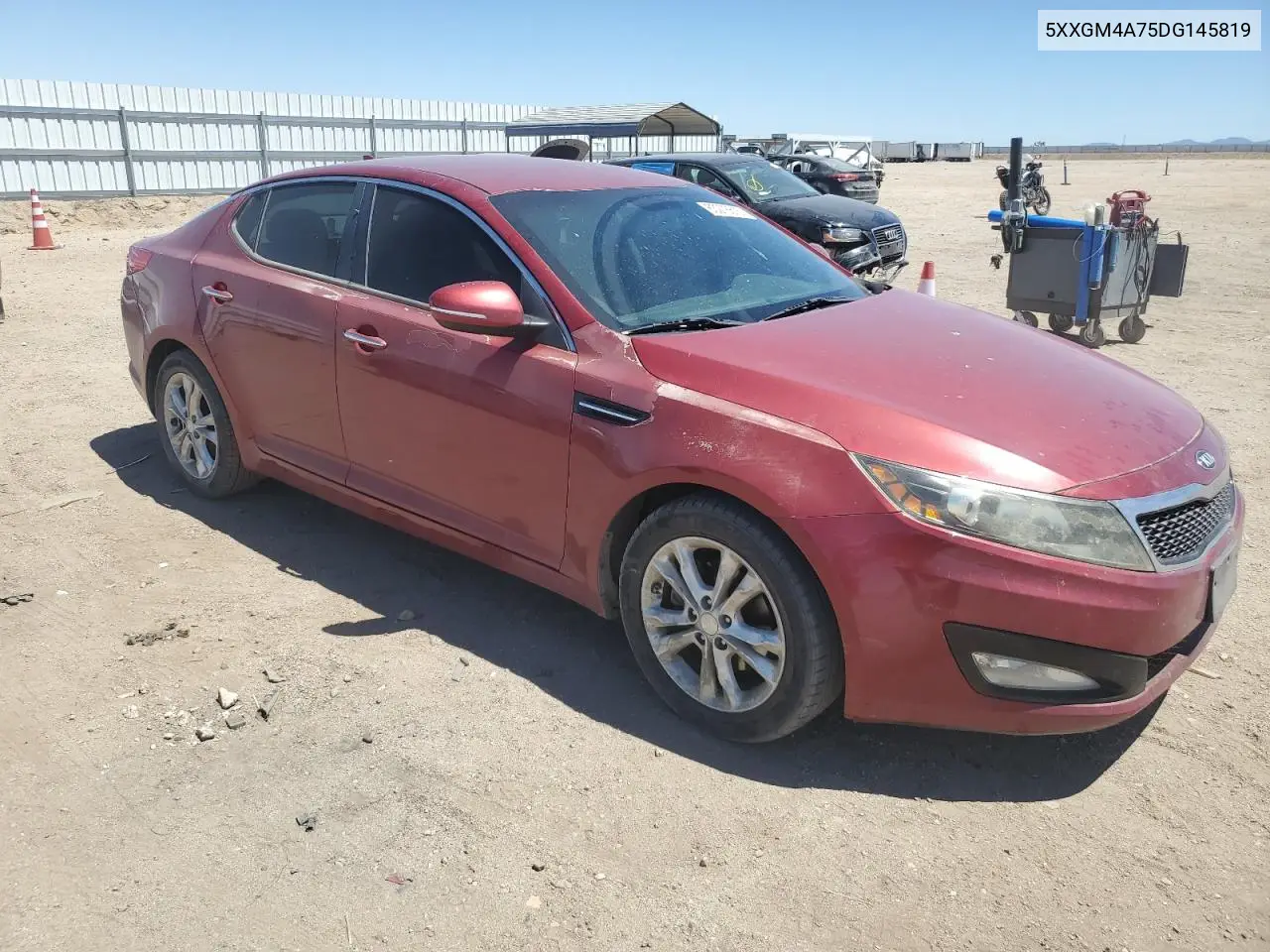 2013 Kia Optima Lx VIN: 5XXGM4A75DG145819 Lot: 63278615