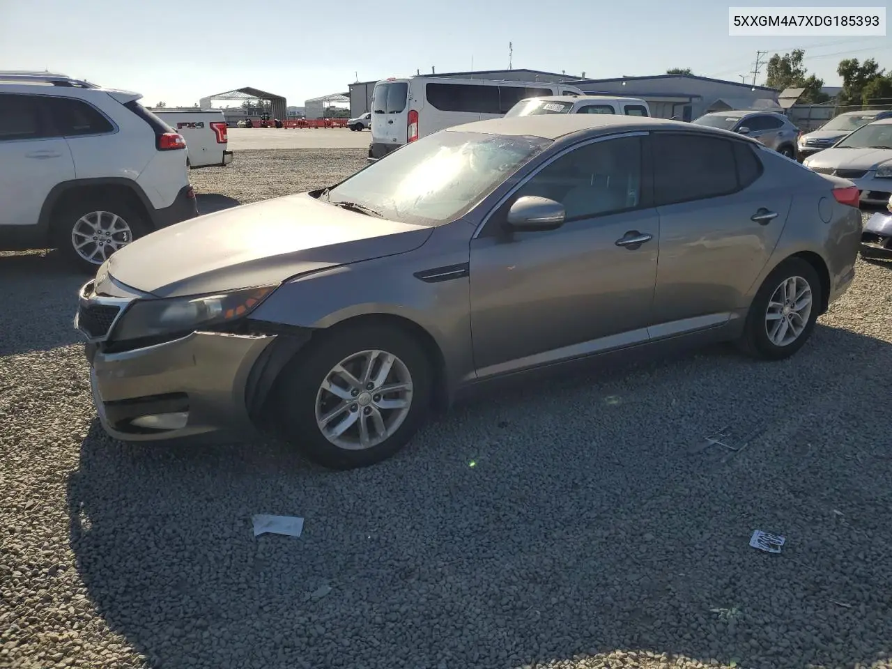 2013 Kia Optima Lx VIN: 5XXGM4A7XDG185393 Lot: 63338485