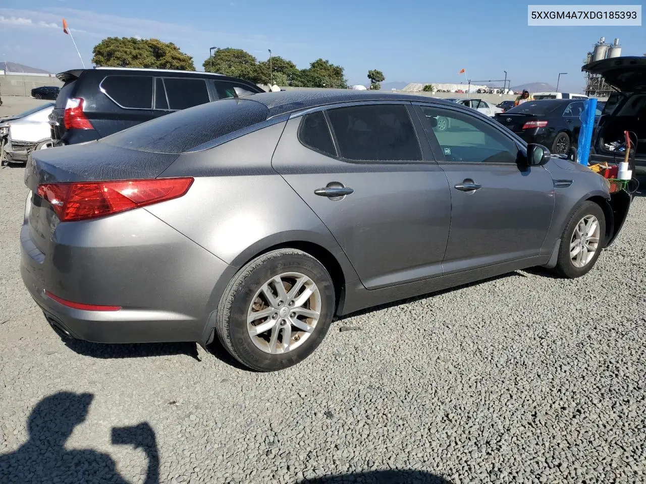 2013 Kia Optima Lx VIN: 5XXGM4A7XDG185393 Lot: 63338485