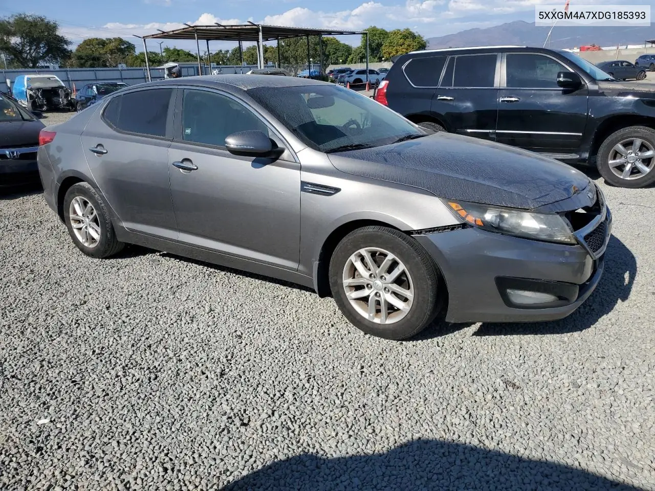 2013 Kia Optima Lx VIN: 5XXGM4A7XDG185393 Lot: 63338485