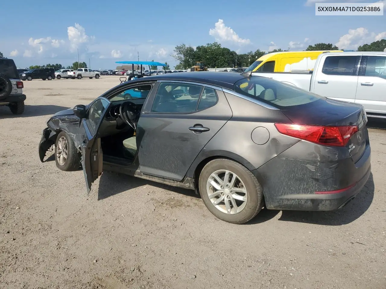2013 Kia Optima Lx VIN: 5XXGM4A71DG253886 Lot: 64680765