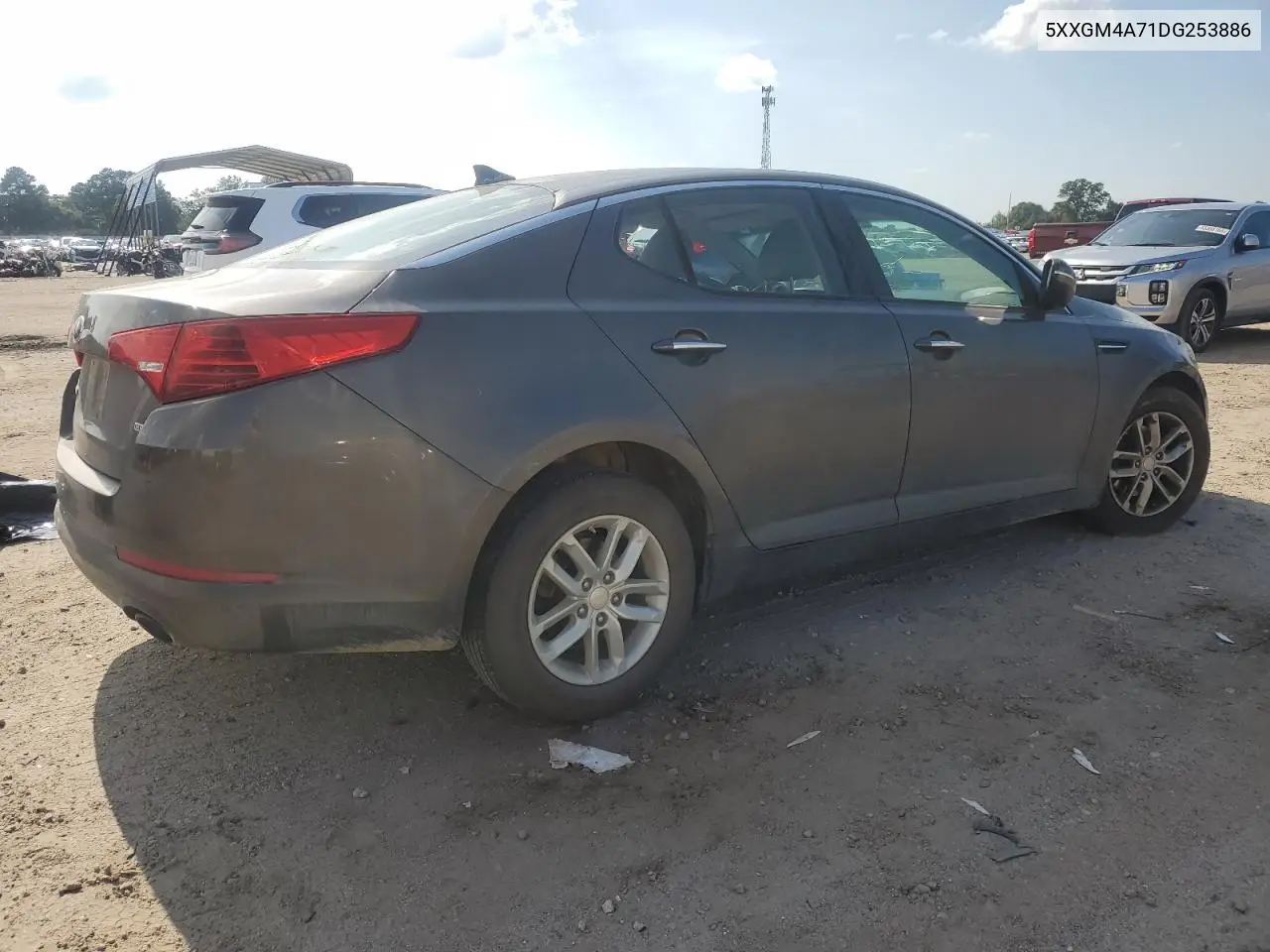 2013 Kia Optima Lx VIN: 5XXGM4A71DG253886 Lot: 64680765
