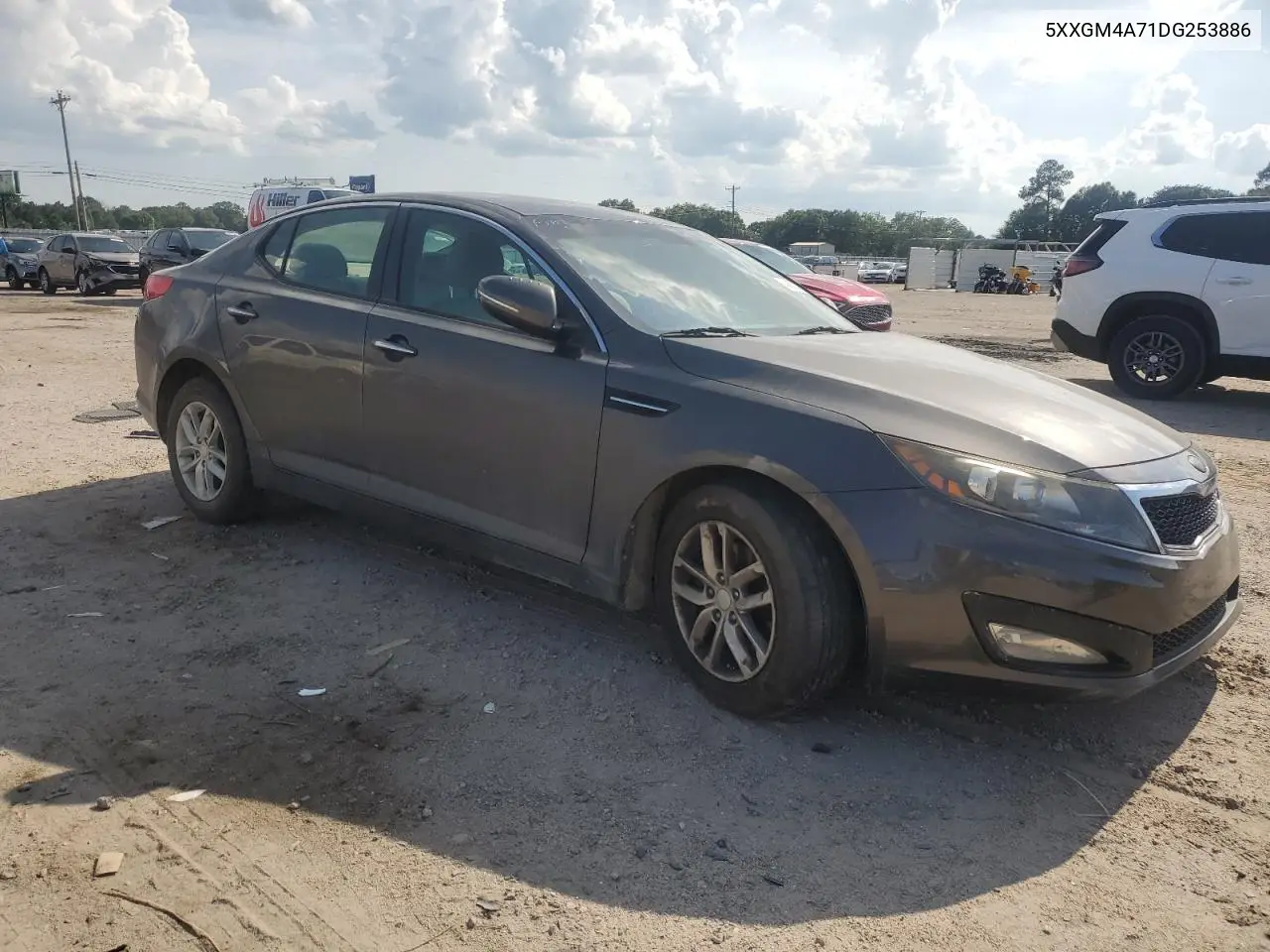2013 Kia Optima Lx VIN: 5XXGM4A71DG253886 Lot: 64680765
