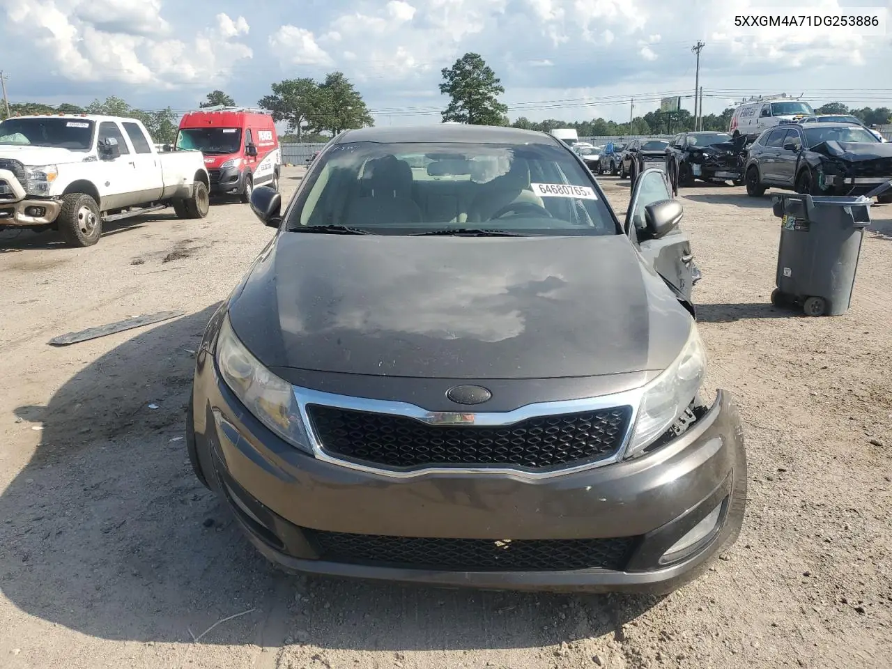 2013 Kia Optima Lx VIN: 5XXGM4A71DG253886 Lot: 64680765