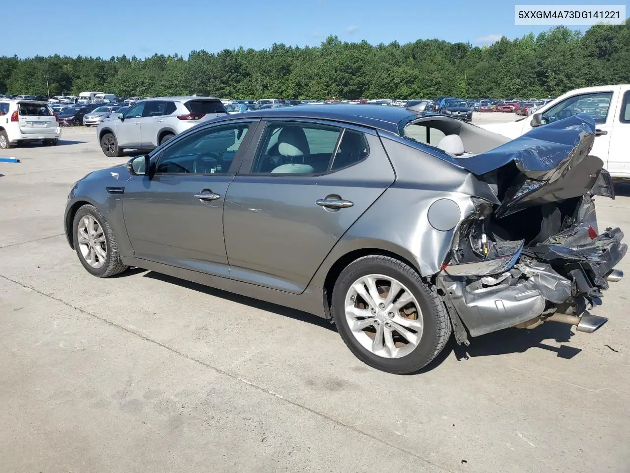 2013 Kia Optima Lx VIN: 5XXGM4A73DG141221 Lot: 64810385