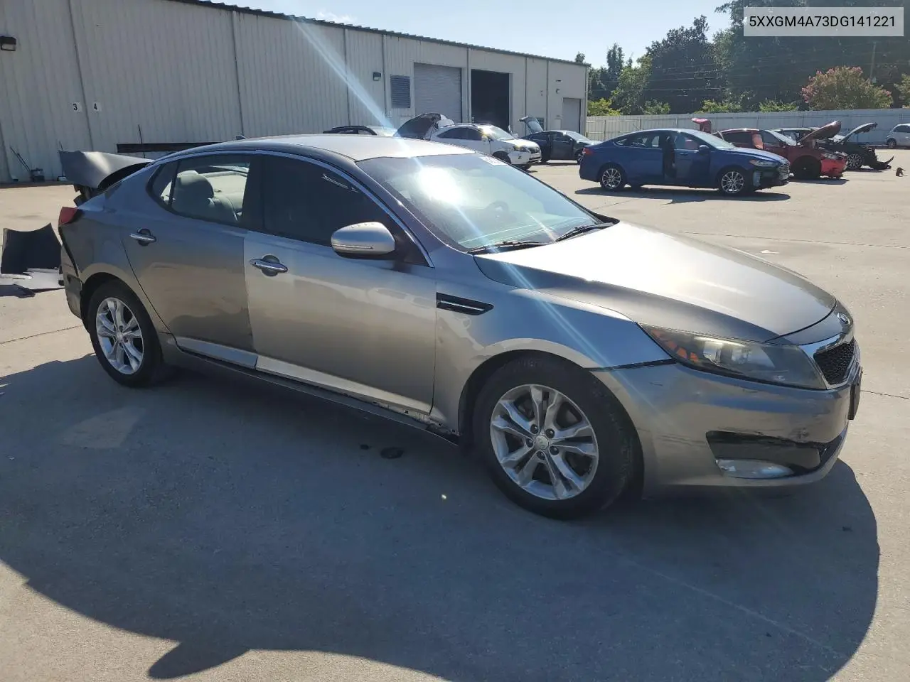 2013 Kia Optima Lx VIN: 5XXGM4A73DG141221 Lot: 64810385