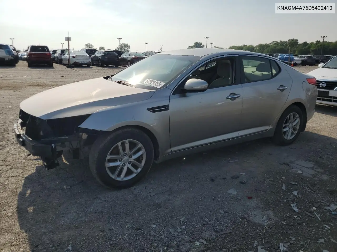 2013 Kia Optima Lx VIN: KNAGM4A76D5402410 Lot: 64926125