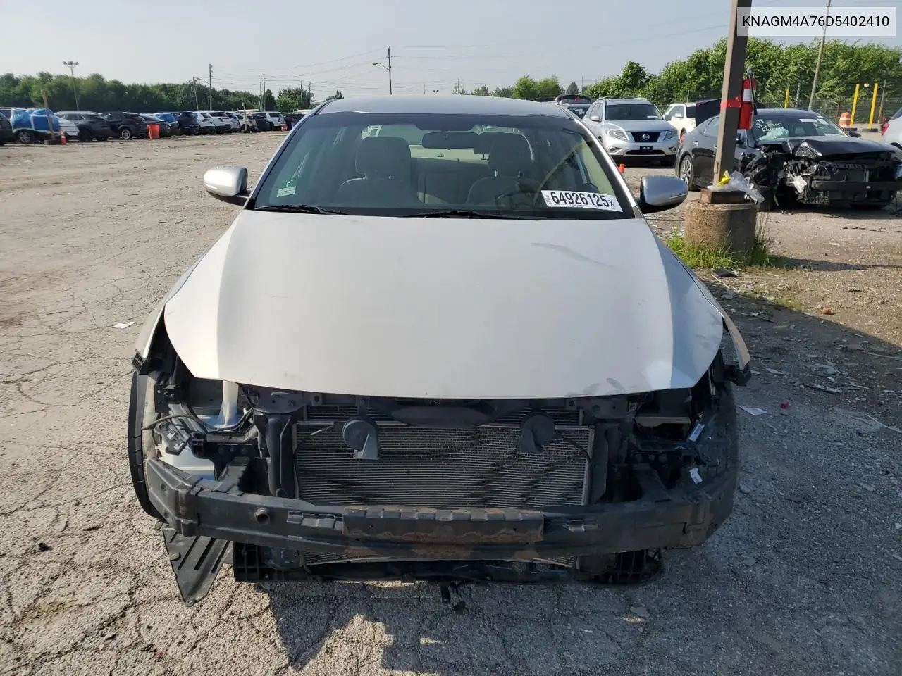 2013 Kia Optima Lx VIN: KNAGM4A76D5402410 Lot: 64926125