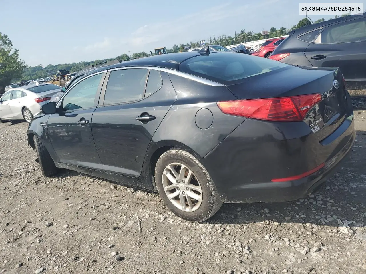 2013 Kia Optima Lx VIN: 5XXGM4A76DG254516 Lot: 65703585