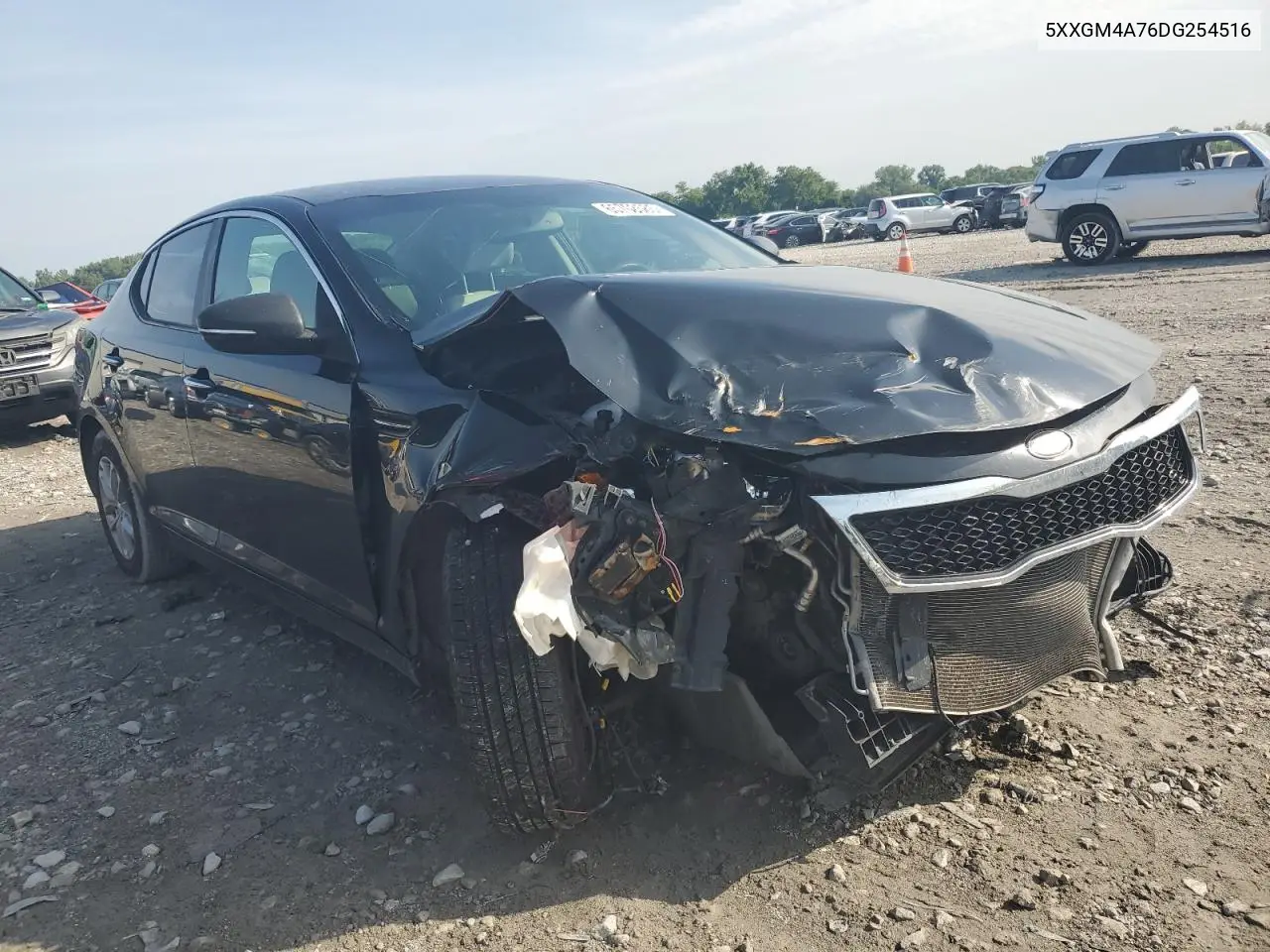 2013 Kia Optima Lx VIN: 5XXGM4A76DG254516 Lot: 65703585