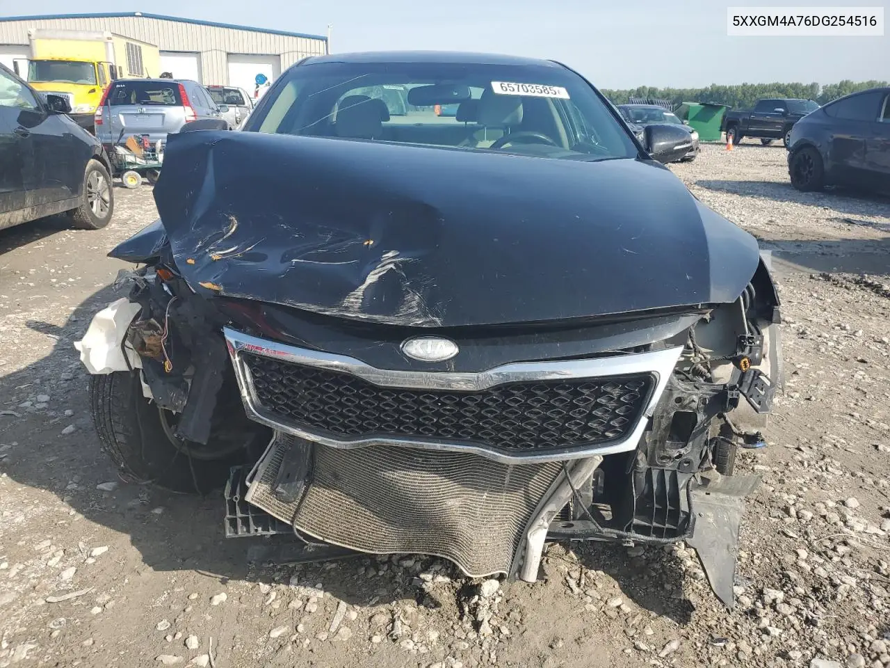 2013 Kia Optima Lx VIN: 5XXGM4A76DG254516 Lot: 65703585
