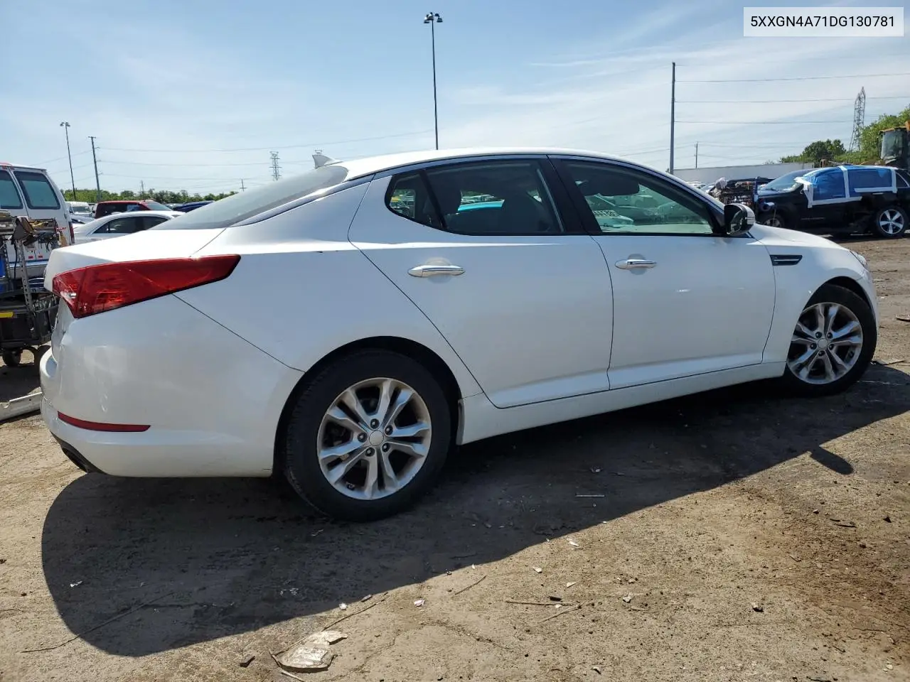2013 Kia Optima Ex VIN: 5XXGN4A71DG130781 Lot: 65744465