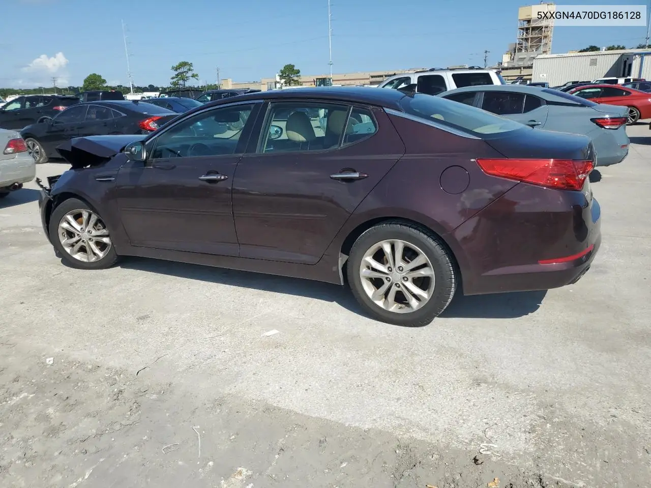 2013 Kia Optima Ex VIN: 5XXGN4A70DG186128 Lot: 65836315