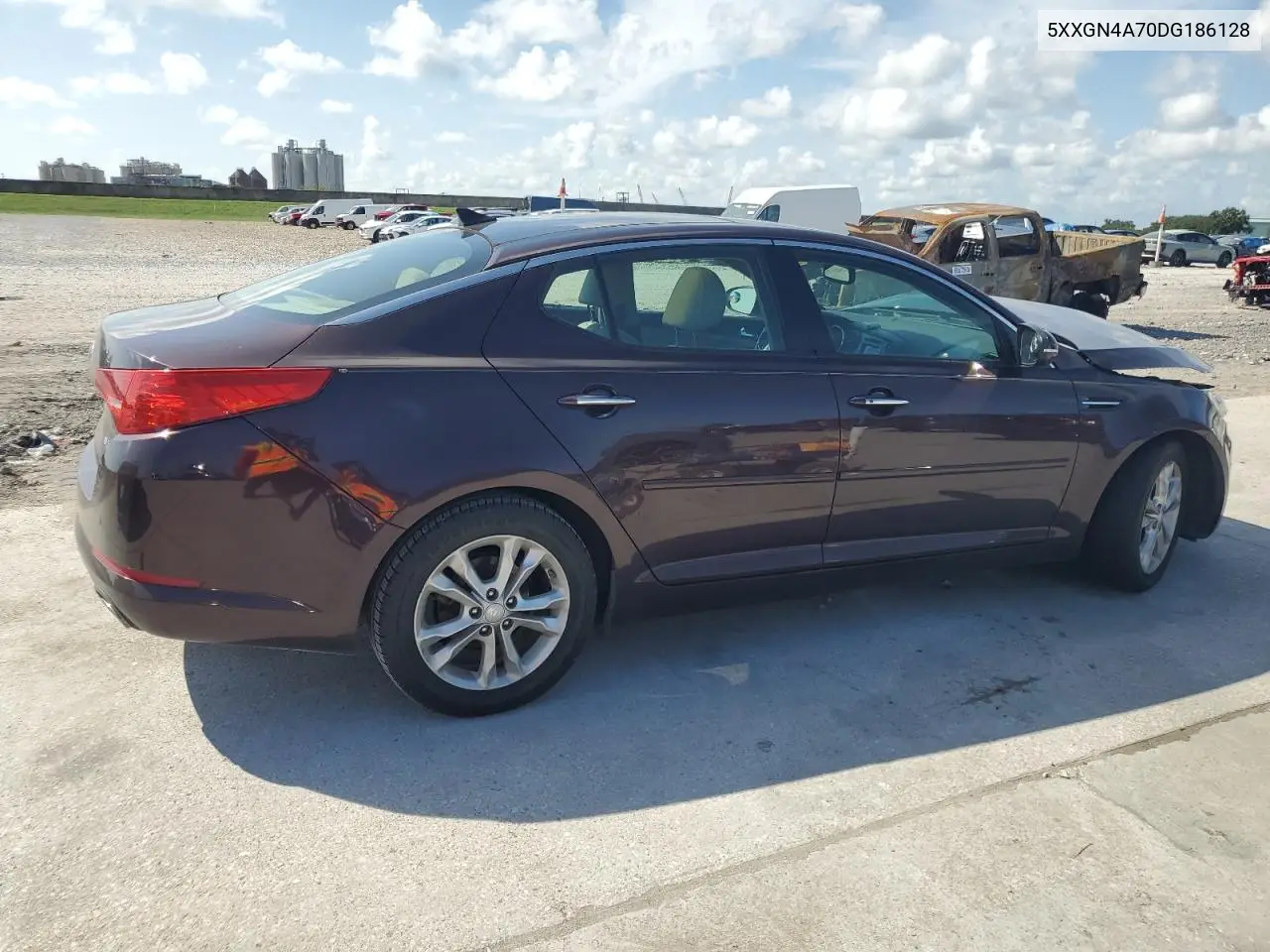 2013 Kia Optima Ex VIN: 5XXGN4A70DG186128 Lot: 65836315