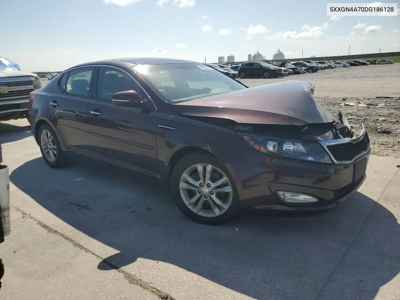 2013 Kia Optima Ex VIN: 5XXGN4A70DG186128 Lot: 65836315