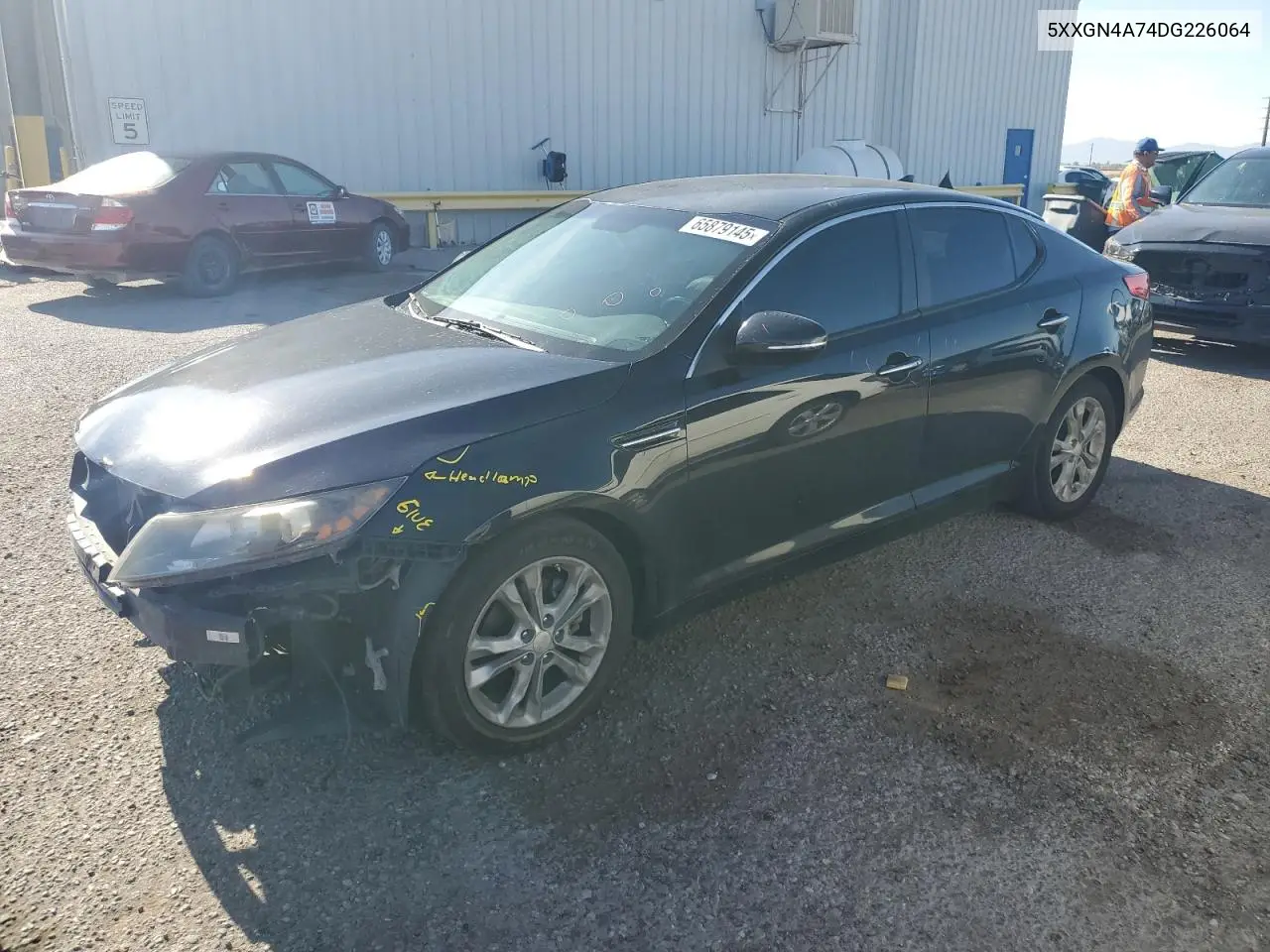 2013 Kia Optima Ex VIN: 5XXGN4A74DG226064 Lot: 65879145