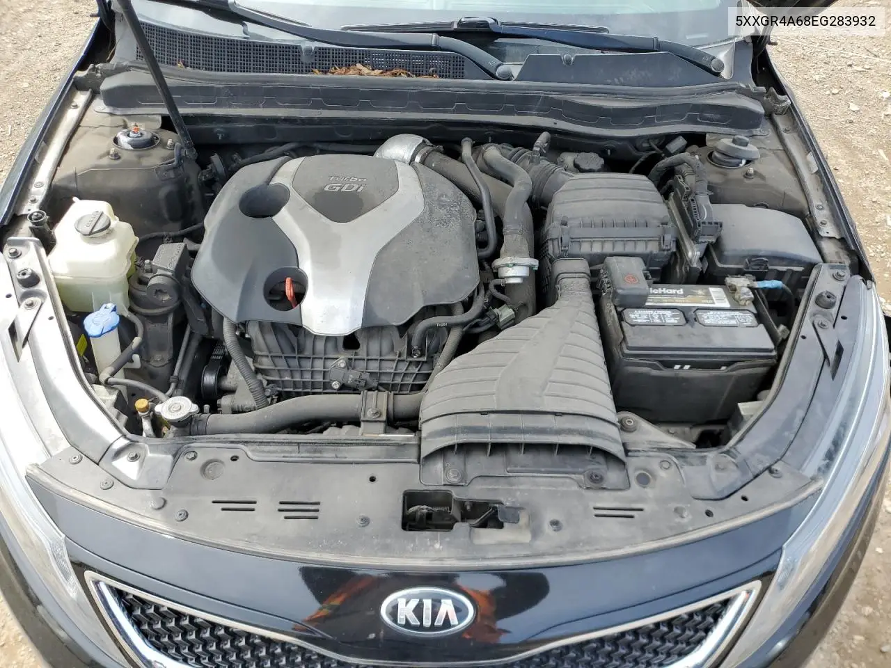 2014 Kia Optima Sx VIN: 5XXGR4A68EG283932 Lot: 52962065