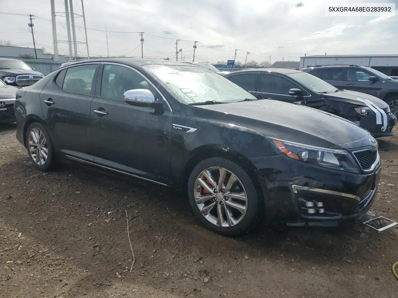 2014 Kia Optima Sx VIN: 5XXGR4A68EG283932 Lot: 52962065