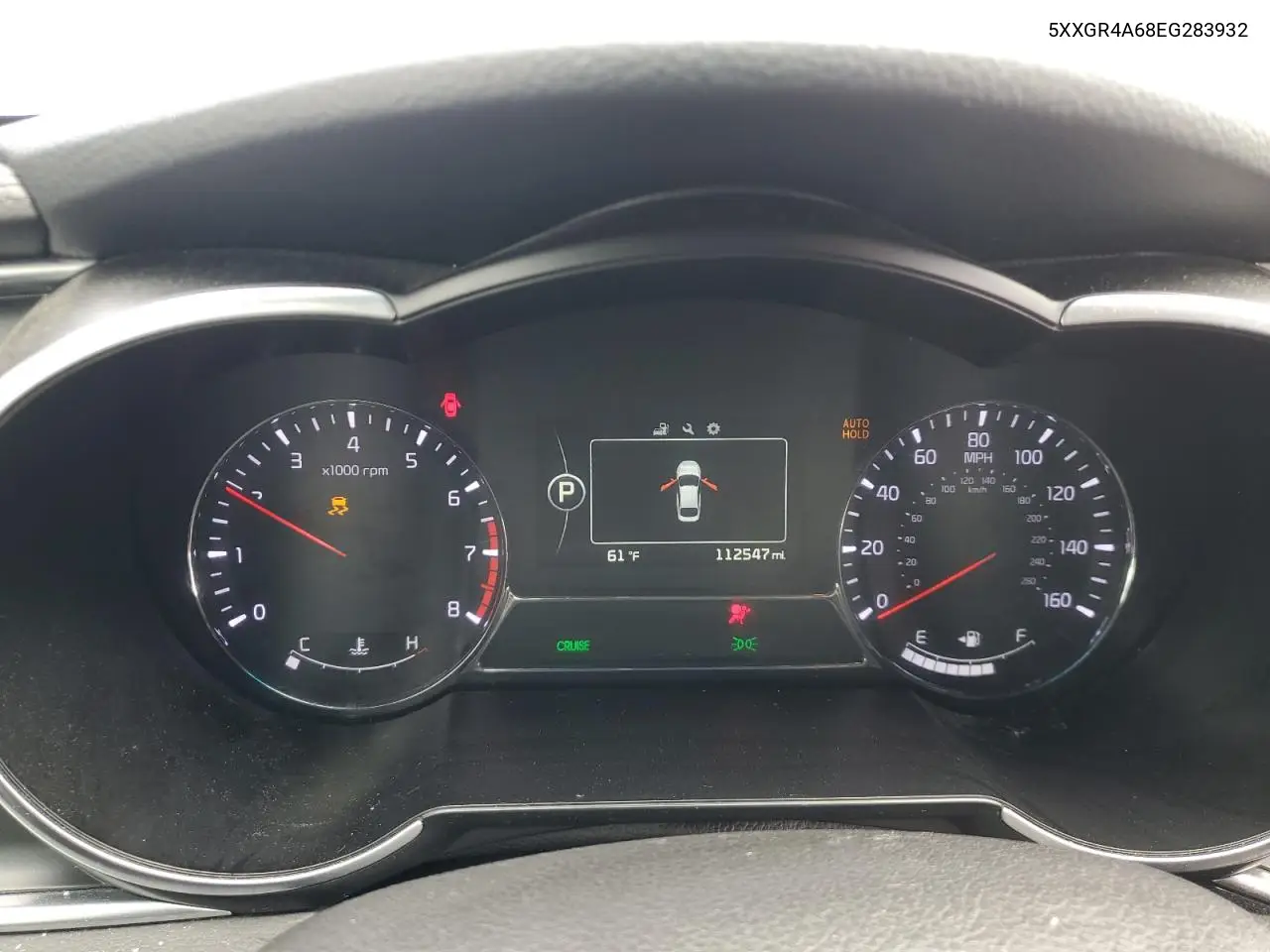 2014 Kia Optima Sx VIN: 5XXGR4A68EG283932 Lot: 52962065