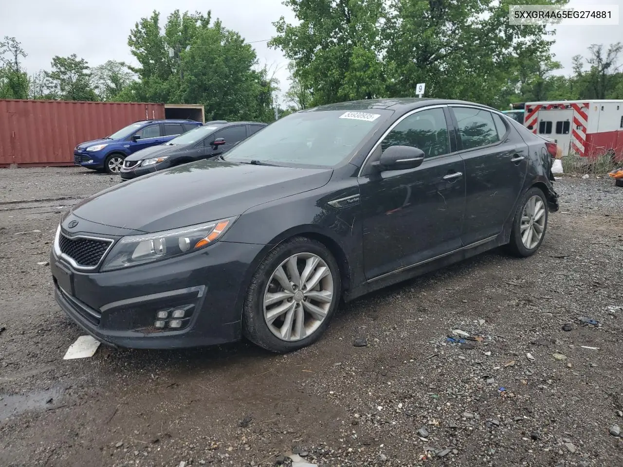 2014 Kia Optima Sx VIN: 5XXGR4A65EG274881 Lot: 55930935
