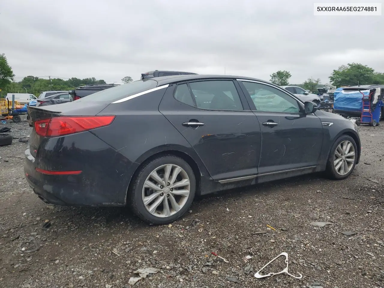 2014 Kia Optima Sx VIN: 5XXGR4A65EG274881 Lot: 55930935