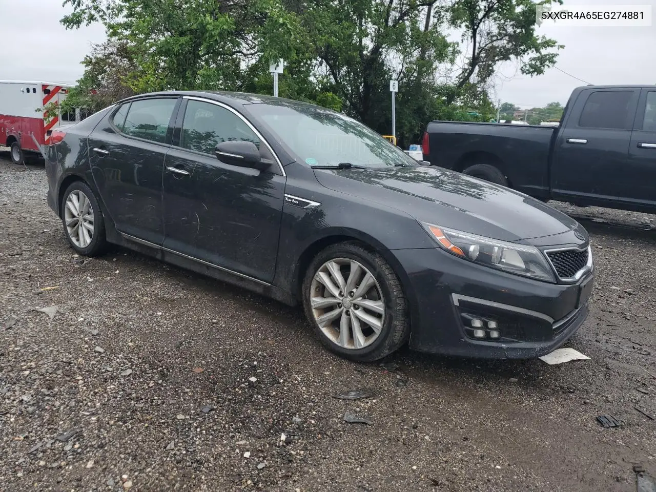 2014 Kia Optima Sx VIN: 5XXGR4A65EG274881 Lot: 55930935