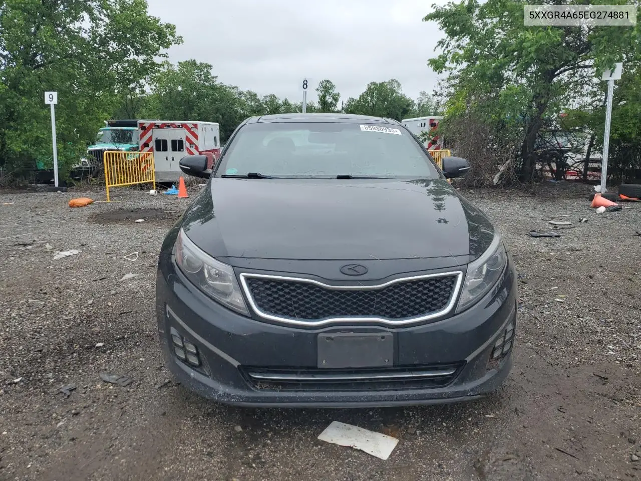 2014 Kia Optima Sx VIN: 5XXGR4A65EG274881 Lot: 55930935