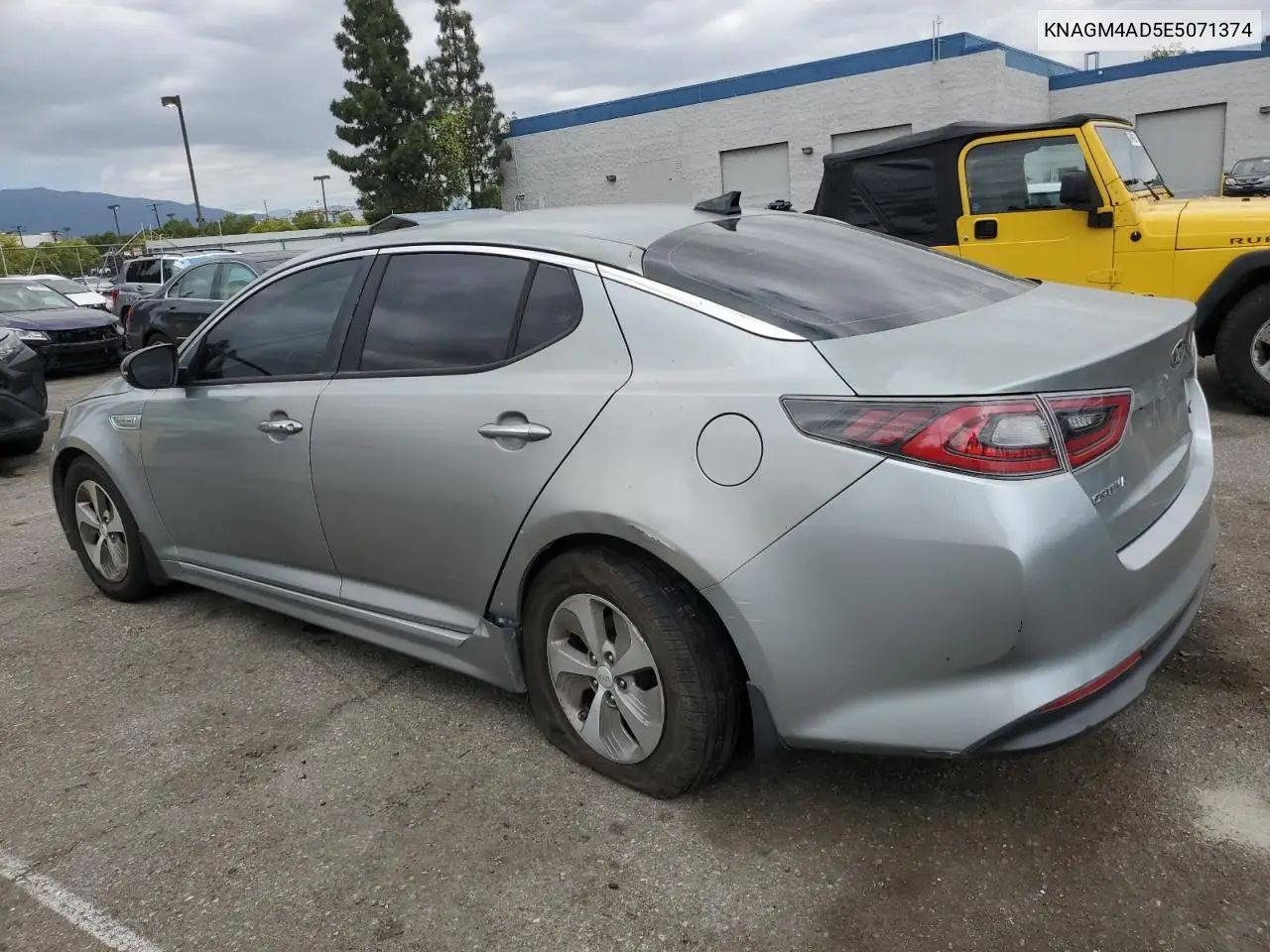 2014 Kia Optima Hybrid VIN: KNAGM4AD5E5071374 Lot: 56528545
