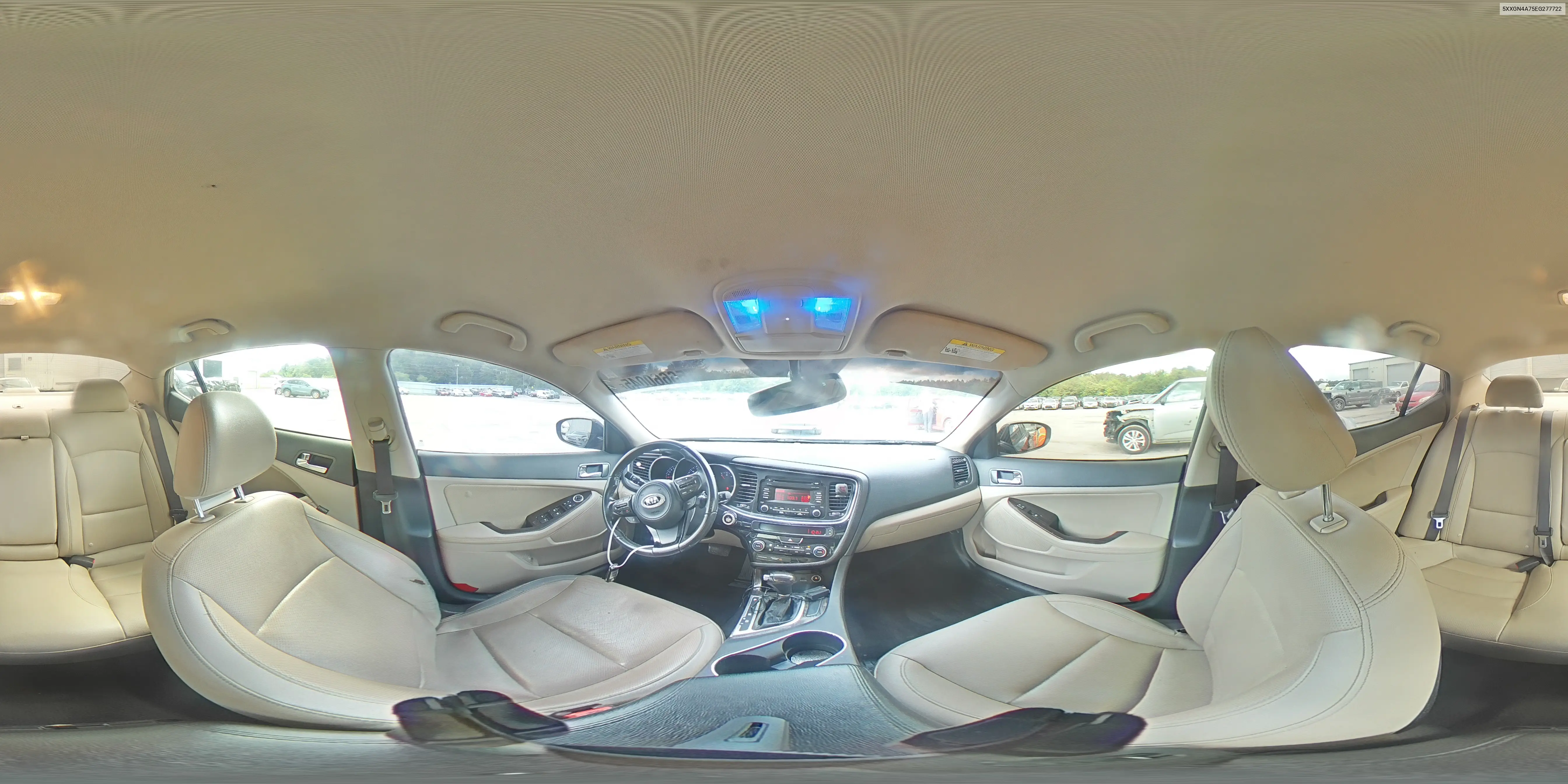 2014 Kia Optima Ex VIN: 5XXGN4A75EG277722 Lot: 56660045