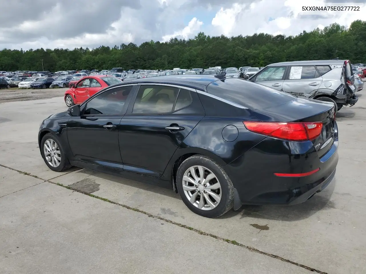 2014 Kia Optima Ex VIN: 5XXGN4A75EG277722 Lot: 56660045