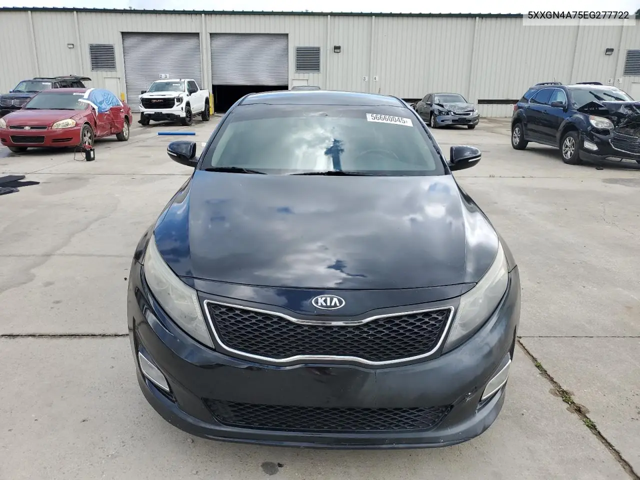 2014 Kia Optima Ex VIN: 5XXGN4A75EG277722 Lot: 56660045