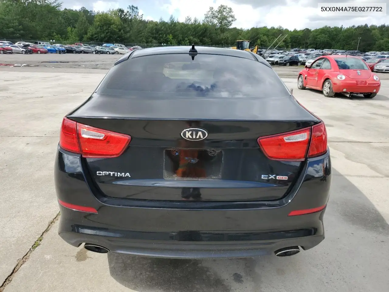 2014 Kia Optima Ex VIN: 5XXGN4A75EG277722 Lot: 56660045