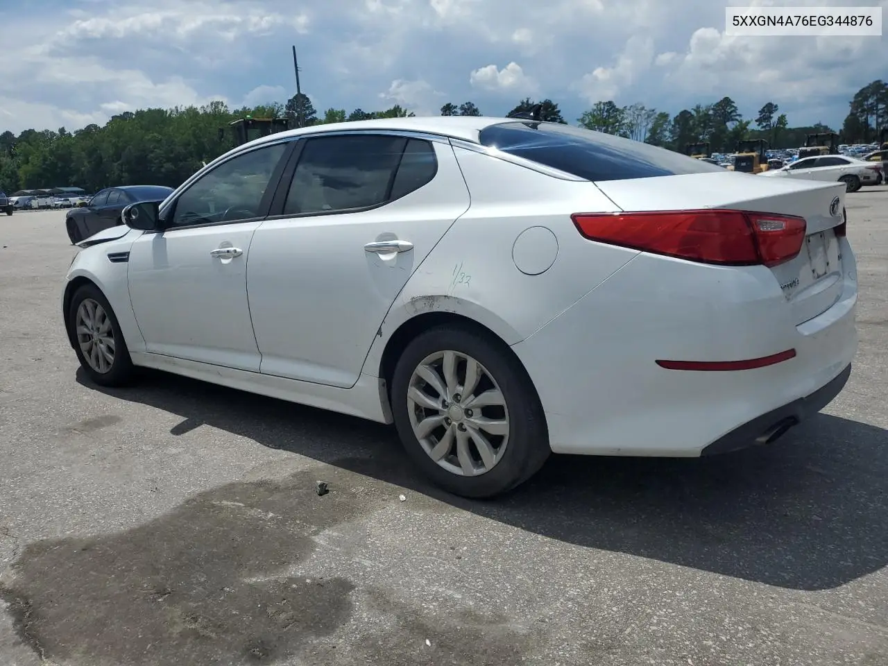 2014 Kia Optima Ex VIN: 5XXGN4A76EG344876 Lot: 56716965