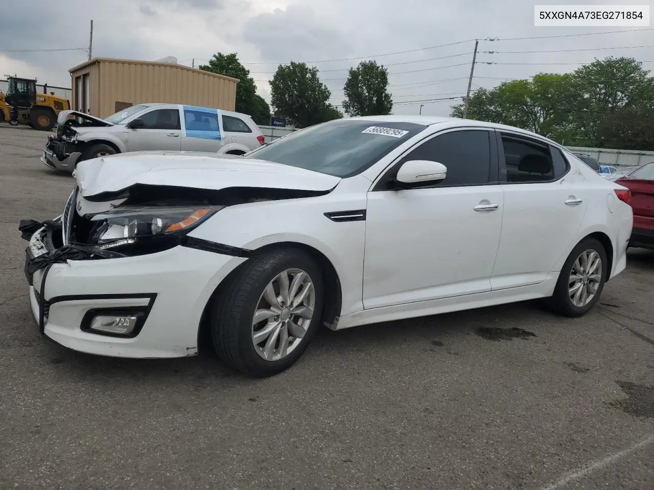 2014 Kia Optima Ex VIN: 5XXGN4A73EG271854 Lot: 56889295