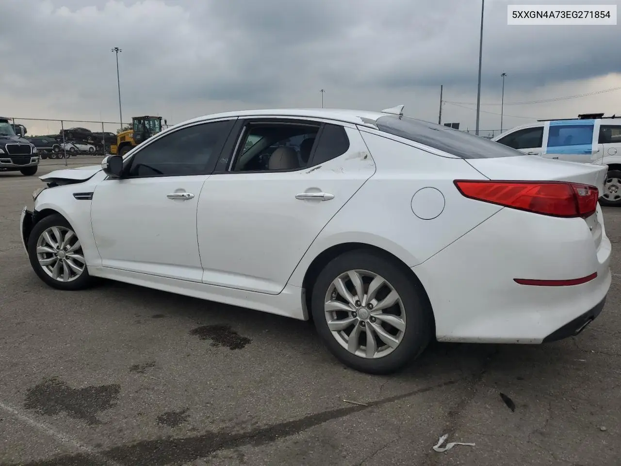 2014 Kia Optima Ex VIN: 5XXGN4A73EG271854 Lot: 56889295