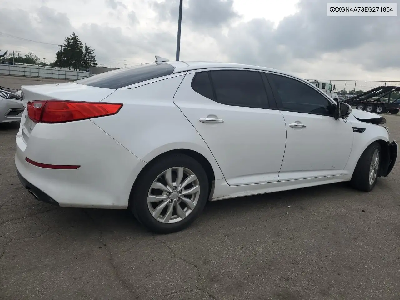 2014 Kia Optima Ex VIN: 5XXGN4A73EG271854 Lot: 56889295