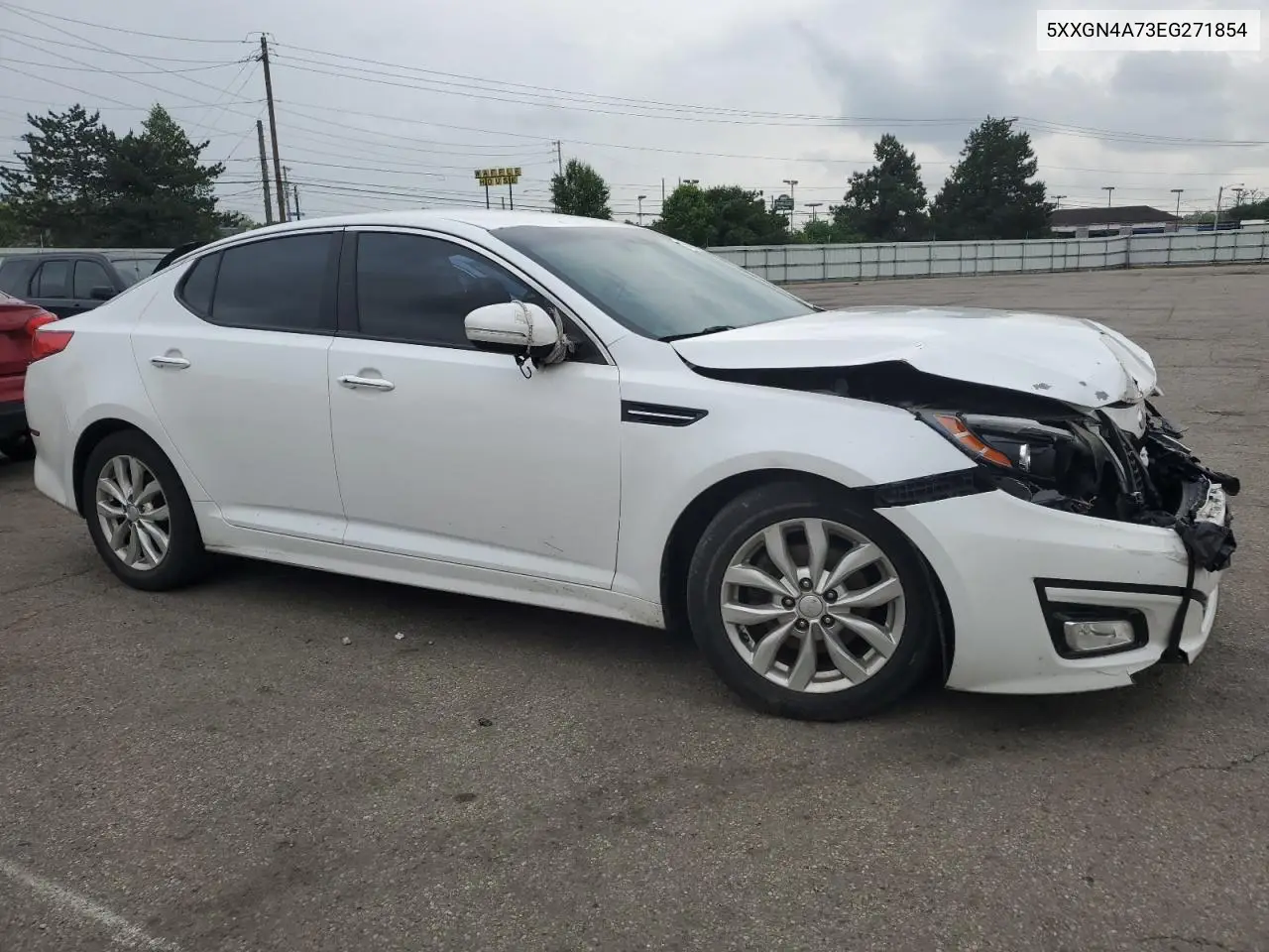 2014 Kia Optima Ex VIN: 5XXGN4A73EG271854 Lot: 56889295