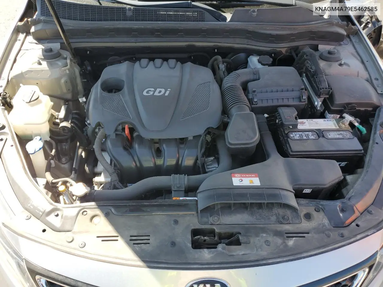 2014 Kia Optima Lx VIN: KNAGM4A79E5462585 Lot: 56965085