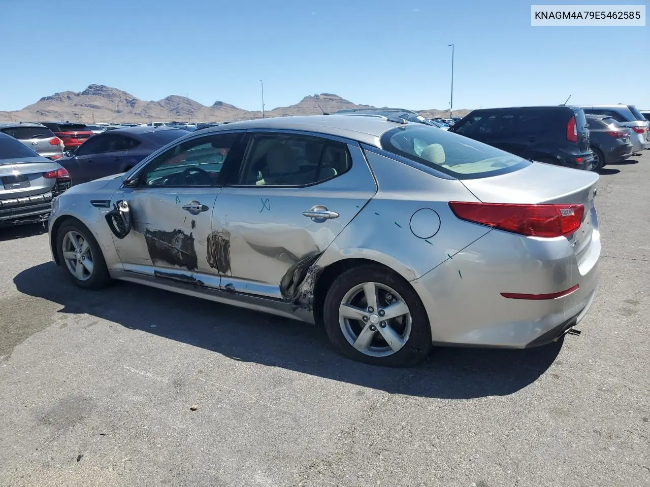 2014 Kia Optima Lx VIN: KNAGM4A79E5462585 Lot: 56965085