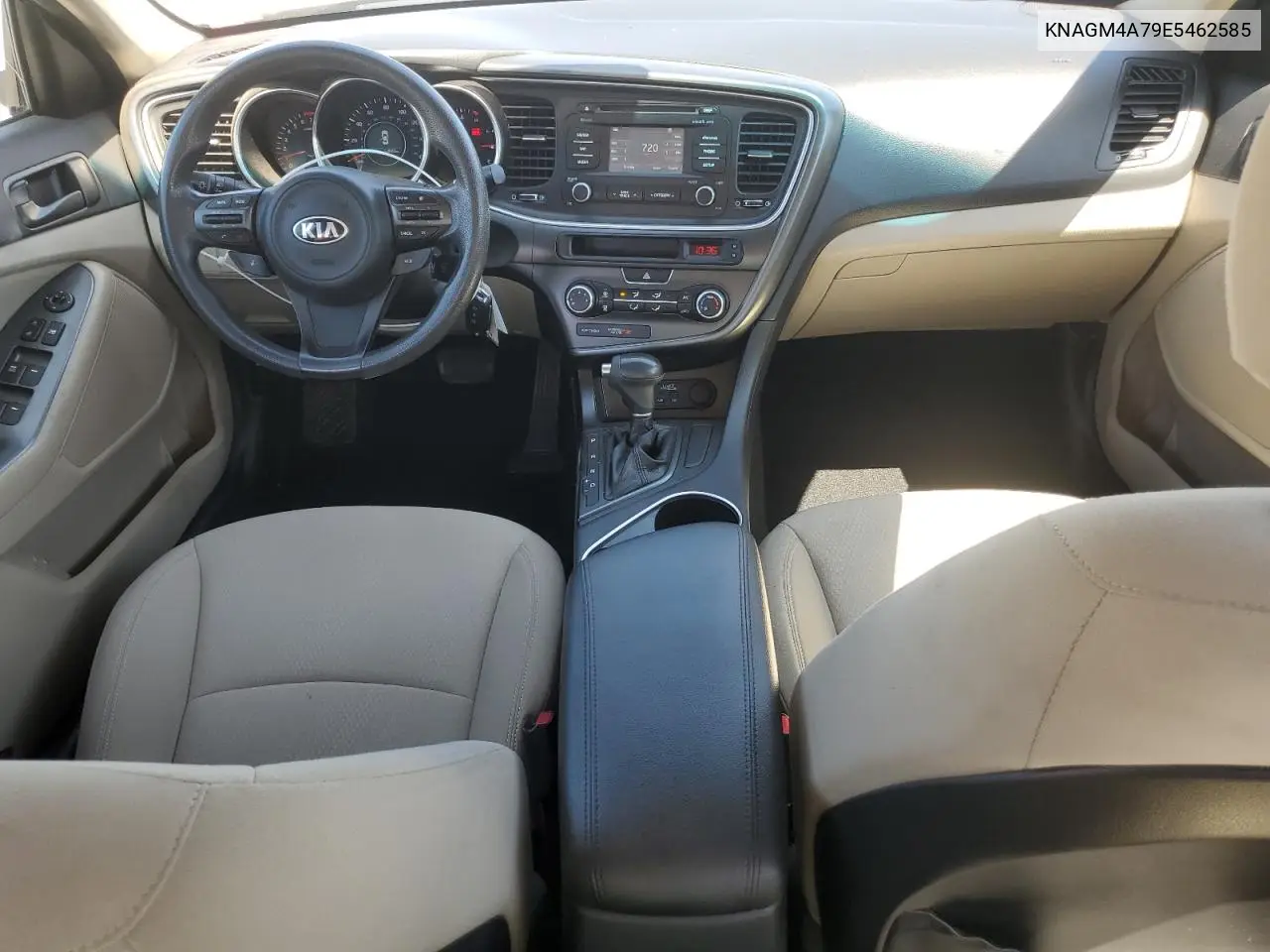 2014 Kia Optima Lx VIN: KNAGM4A79E5462585 Lot: 56965085