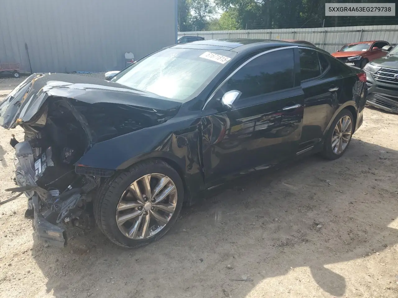 2014 Kia Optima Sx VIN: 5XXGR4A63EG279738 Lot: 61671815