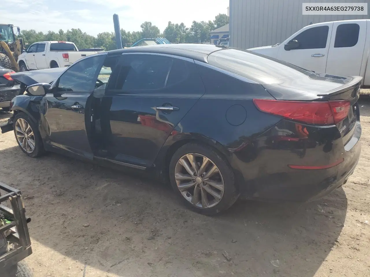 2014 Kia Optima Sx VIN: 5XXGR4A63EG279738 Lot: 61671815