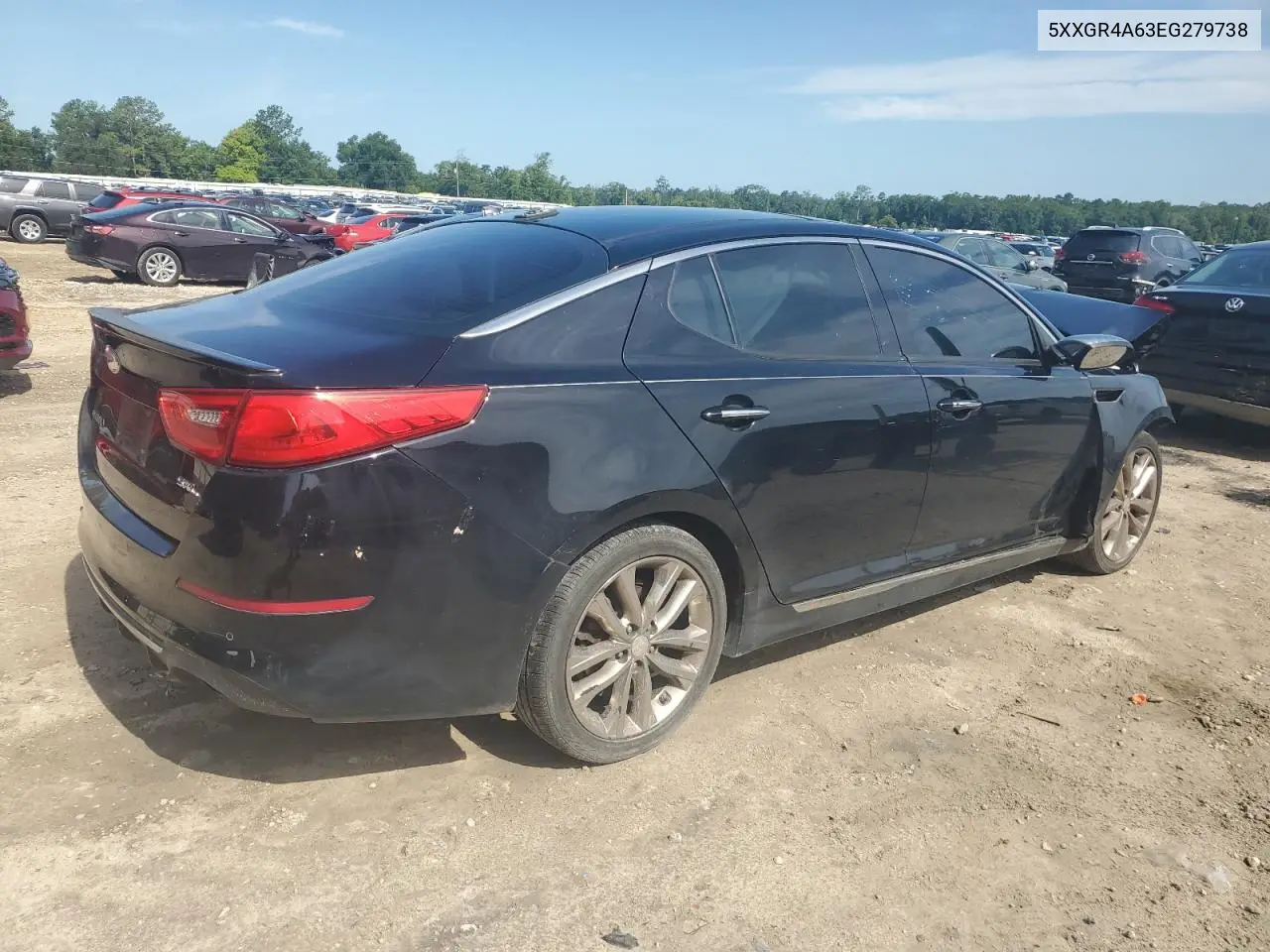 2014 Kia Optima Sx VIN: 5XXGR4A63EG279738 Lot: 61671815