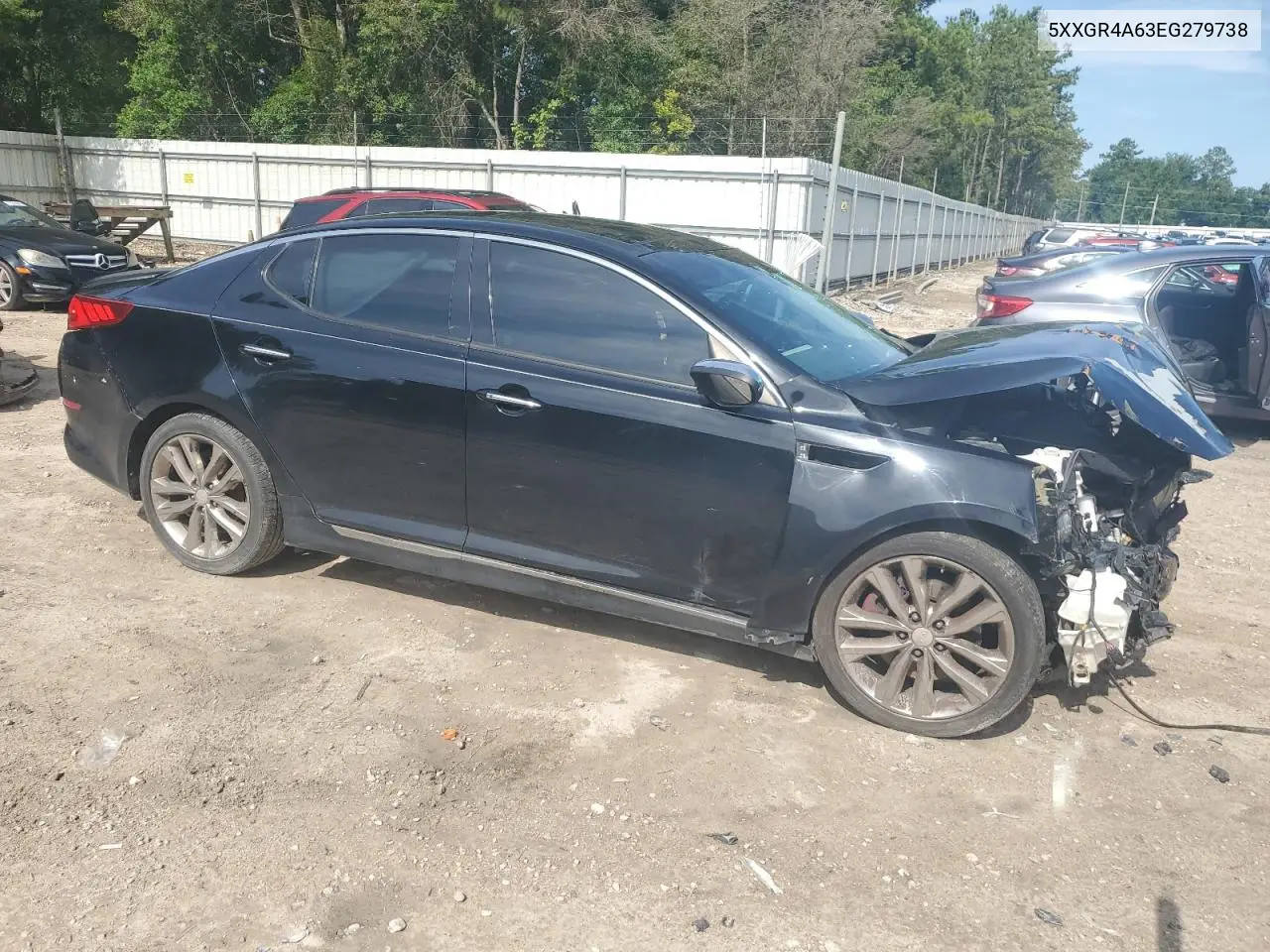 2014 Kia Optima Sx VIN: 5XXGR4A63EG279738 Lot: 61671815